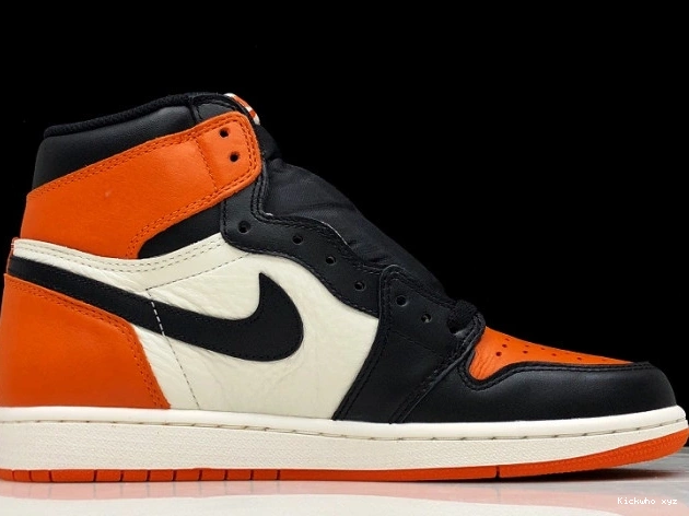 OG Jordan High 1 Air Retro Backboard555088-005 Shattered 0707